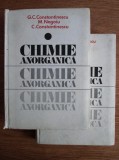 G. C. Constantinescu - Chimie anorganica 2 volume (1986, editie cartonata)