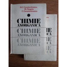 G. C. Constantinescu - Chimie anorganica 2 volume (1986, editie cartonata)