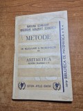 metode de dezvoltarea problemelor de aritmetica - pentru clasele 1 - 4 - din anul 1992