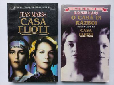 CASA ELIOTT- JEAN MARSH + O CASA IN RAZBOI- ELIZABETH O&amp;#039;LEARY foto