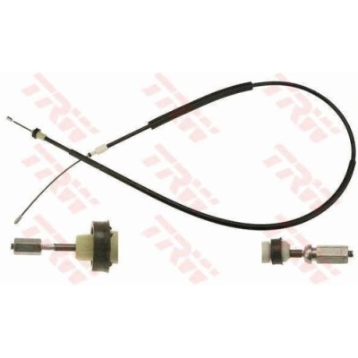 Cablu frana mana Citroen Xsara Picasso (N68), 09.99-06.12, punte spate, Stanga, pt frana tambur, TRW foto