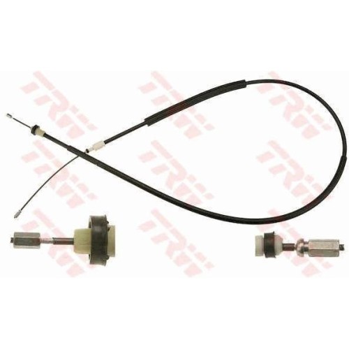Cablu frana mana Citroen Xsara Picasso (N68), 09.99-06.12, punte spate, Stanga, pt frana tambur, TRW