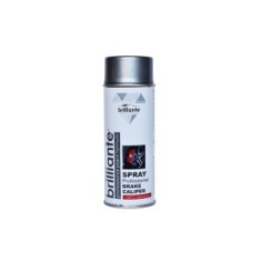 Vopsea Spray Argintiu Pentru Etriere Frane (RAL 9006) 400ml Brilliante