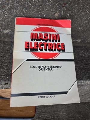 Masini Electrice - Dan Teodorescu foto