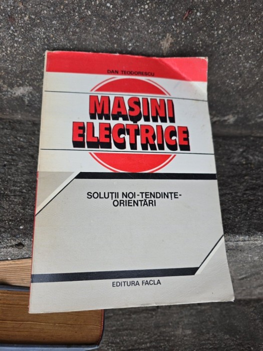 Masini Electrice - Dan Teodorescu