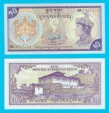 Bhutan 10 Ngultrum 1989 &#039;Wangchuk&#039; UNC serie: DA 0357251 p#15