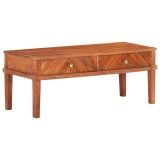 Cumpara ieftin Comoda TV, 110x40x41 cm, lemn masiv de acacia