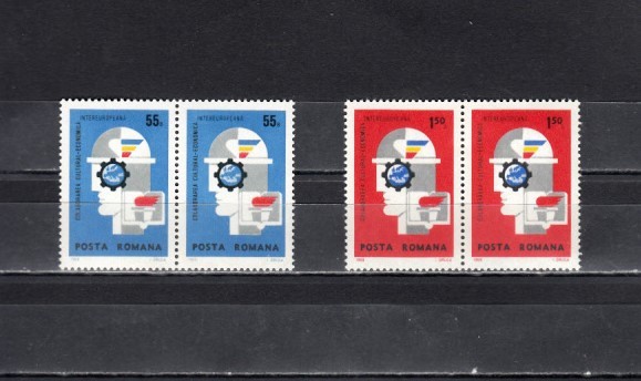 M1 TX6 4 - 1969 - Colaborarea cultural - ecomomica intereuropeana perechi doua