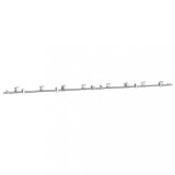 Cumpara ieftin Set piese pentru usa glisanta, argintiu, 400 cm otel inoxidabil