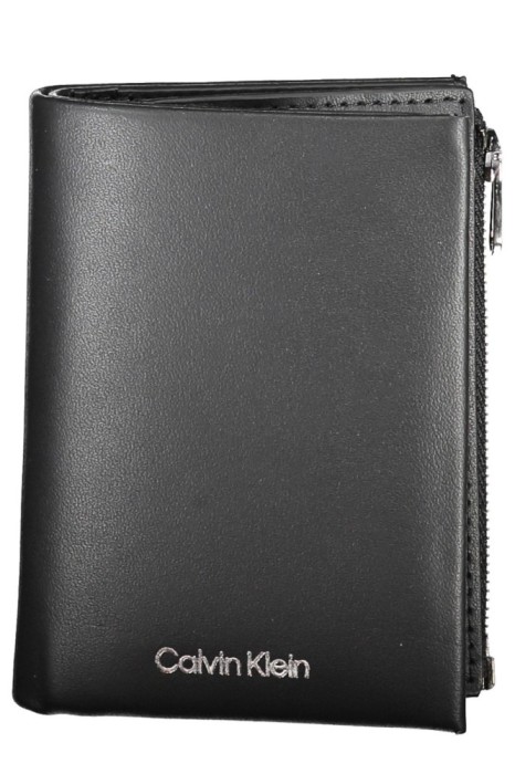Calvin Klein Portofel Ck Concise Trifold 6 Cc barbati, Negru, Universala
