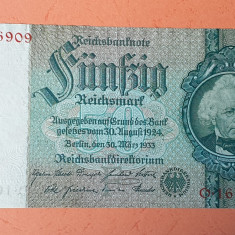 50 Marci 1933 - Bancnota veche Germania