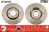 Disc frana fata TRW DF4849S
