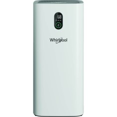 Purificator de aer Whirlpool AP330W, Control Touch, 33 W, Display LCD, Sistem triplu de litrare, 300 m&sup3;/h, Filtru Hepa, Nivel zgomot 61 dB, Alb