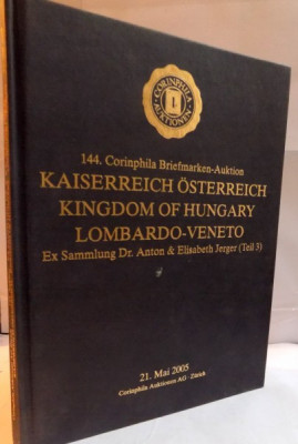 144. CORINPHILA BRIEFMARKEN AUKTION KAISERRICH OSTERREICH KINGDOM OF HUNGARY LOMBARDO VENETO , 21 MAI 2005 foto