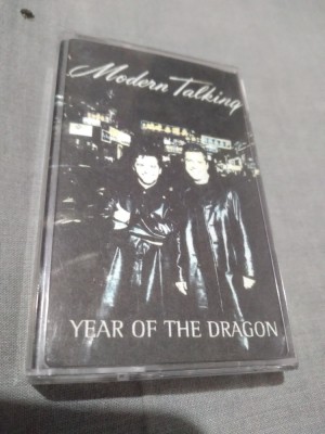 CASETA AUDIO MODERN TALKING -YEAR OF THE DRAGON FOARTE RARA !!! DE TARABA foto