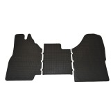 Set covorase auto din cauciuc Iveco Daily IV 2014- culoare Negru, presuri BestAutoVest, 3 buc.