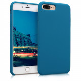 Husa pentru Apple iPhone 8 Plus / iPhone 7 Plus, Silicon, Albastru, 40842.78, Carcasa, Kwmobile
