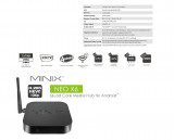 Android Mini PC Box Minix NEO X6 Streaming Media Player, negru - RESIGILAT
