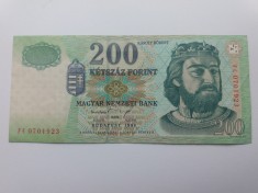 Ungaria 200 Forint 1998-Stare buna foto