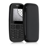 Husa pentru Nokia 105 (2019), Silicon, Negru, 53673.01, Carcasa, Kwmobile