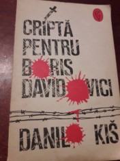 CRIPTA PENTRU BORIS DAVIDOVICI