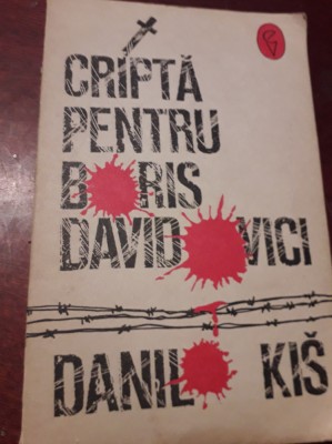 CRIPTA PENTRU BORIS DAVIDOVICI foto