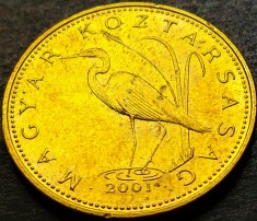 Moneda 5 FORINTI / FORINT - UNGARIA, anul 2001 * cod 2010 A foto