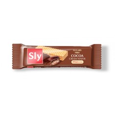 Napolitane cu crema cacao fara zahar 20gr sly nutritia