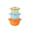 Set 3caserole termice 2+4+6l,belly orang