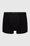 Levi&#039;s boxeri bărbați, culoarea negru 37149.0632-jetblack