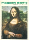 Magazin Istoric Aprilie 1974 Editie Veche Carti Rare Coperta Cartonata 100 Pagini Stare Buna