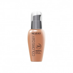 Fond de ten hidratant, acoperire medie, Colors Day, Revers, 50ml, nr 34, bronz