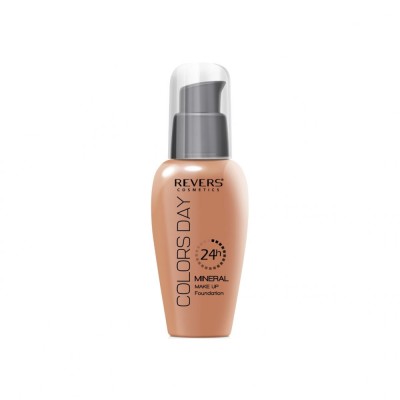 Fond de ten hidratant, acoperire medie, Colors Day, Revers, 50ml, nr 34, bronz foto