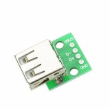 Cumpara ieftin Set 10 adaptoare PCB USB Type A mama la DIP 2.54mm