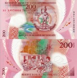 Bancnota Vanuatu 200 Vatu, 2014, Polimer, UNC