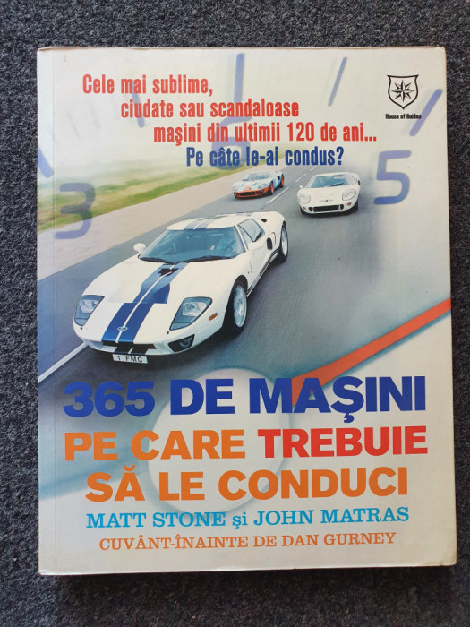 365 DE MASINI PE CARE TREBUIE SA LE CONDUCI - Stone, Matras