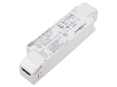 Alimentator LED 60W 48VDC 1.25A 155-400VDC 88% foto
