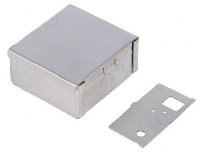 Carcasă ecranare oțel 50x54x26mm cu compartiment foto