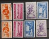 Romania 1944 - Asistenta P.T.T. cu si fara supratipar, Nestampilat