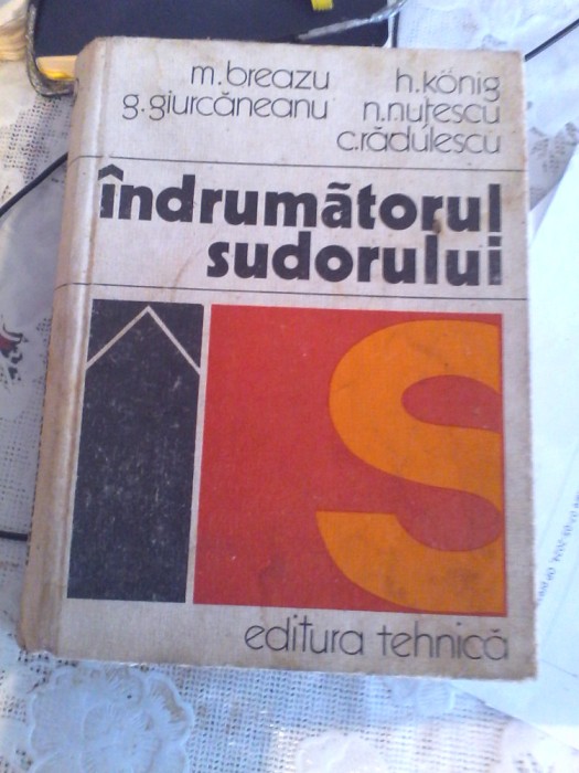 Indrumatorul Sudorului An 1975 M Breazu