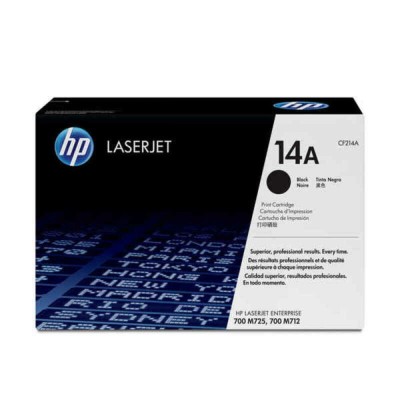 Toner Original HP 14A Negru foto
