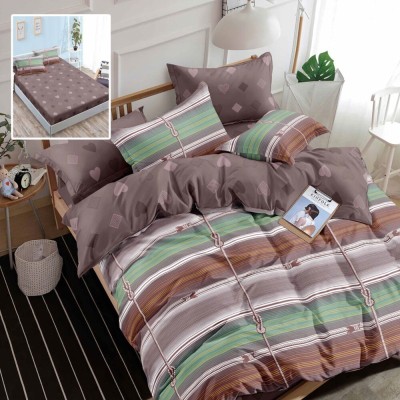 LENJERIE FINET 6 PIESE CU HUSĂ &amp;ndash; 160&amp;times;200 ȘI 180&amp;times;200 (HF6P163) - 160x200 foto