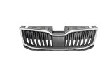 Grila radiator Skoda Octavia Iii (5e), 03.2017-09.2020, montare fata, cu rama crom; negru; complet, RapidAuto