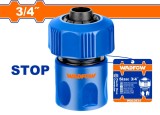 WADFOW - CONECTOR RAPID CU STOP PENTRU FURTUN 3/4&quot; PowerTool TopQuality