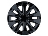 Set 4 capace roti, model storm negru