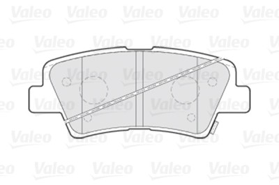 VALEO 301301 FIRST set placute frana,frana disc foto