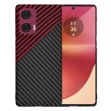 Husa pentru Motorola Edge 50 Fusion, Techsuit, Carbonite FiberShell Vortex, Rosie