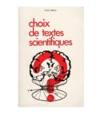 Alice Bratu - Choix de textes scientifiques - 123845