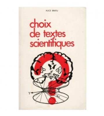 Alice Bratu - Choix de textes scientifiques - 123845 foto