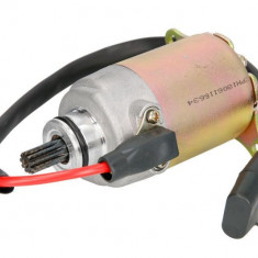Electromotor Gy6 125cc, 9 dinti, 77.5mm, lungime 131mm